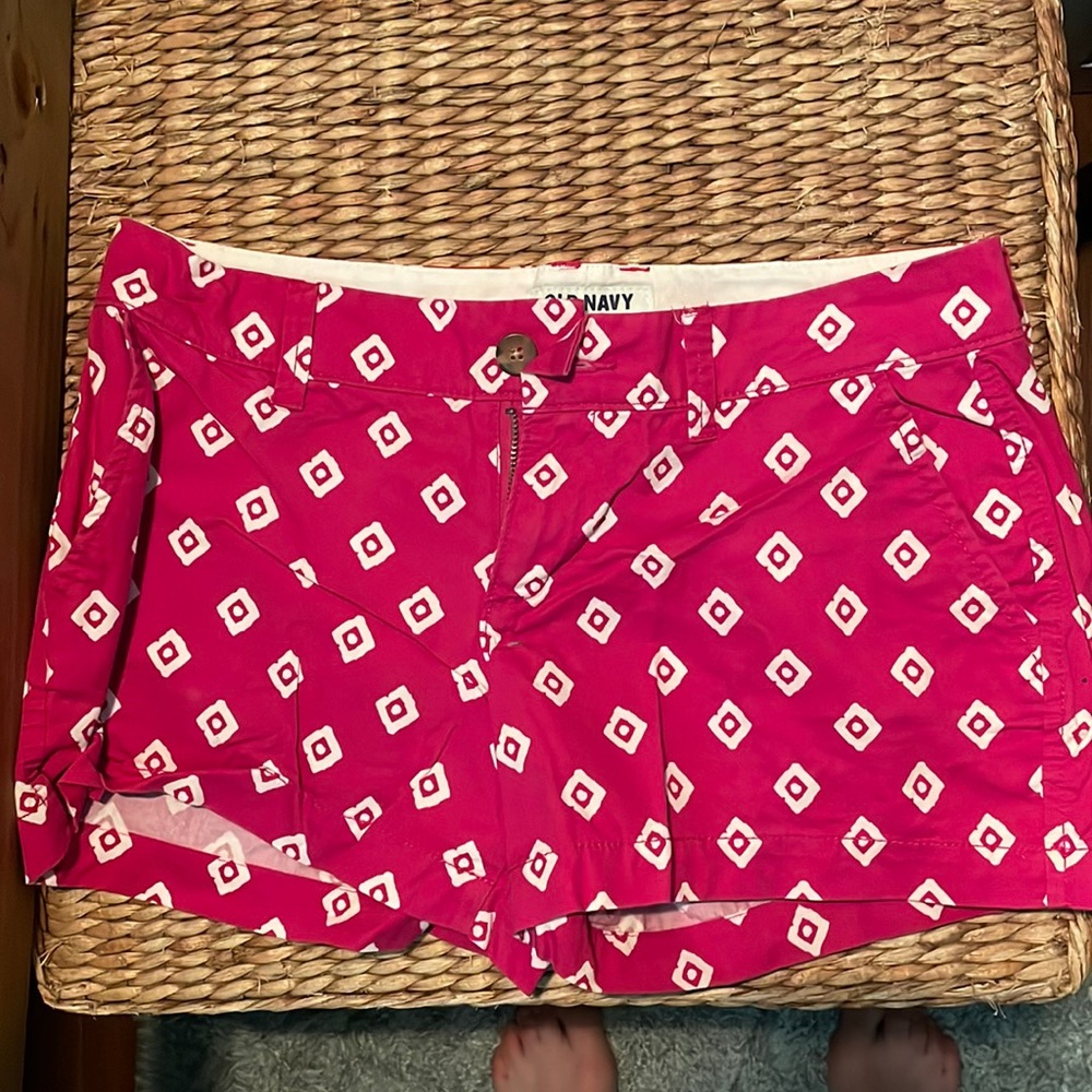 Patterned Golf shorts